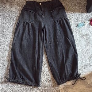Black Wide Leg Pants size 2XL